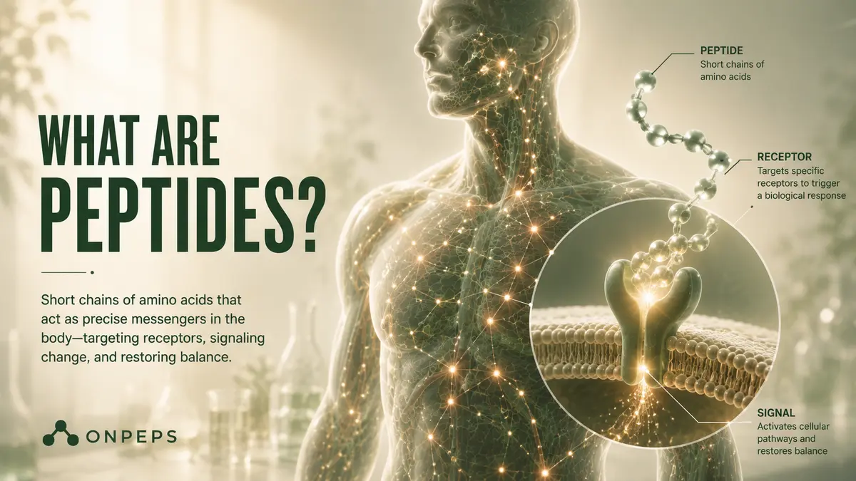 What Is a Peptide? From 2 Amino Acids to 50, Explained Clearly